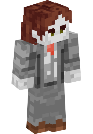 Бледный офисный клерк