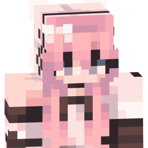 Розовая мечта в банте - Спереди