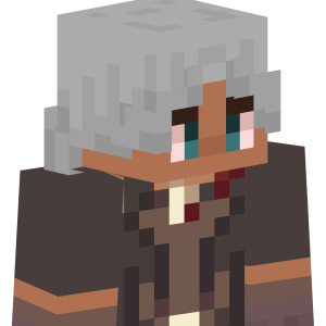 Странник с седыми волосами - Сбоку