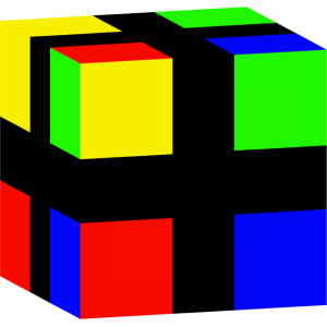 Головоломка кубик - Голова