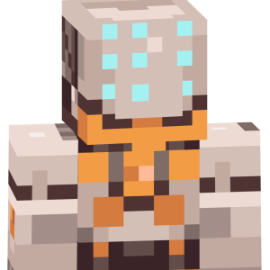 Кибернетический страж пустоты - Спереди