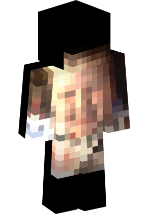 Загадочный путник в капюшоне