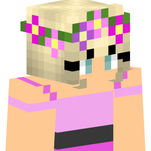 Цветочная нимфа в розовом - Сбоку