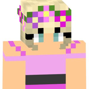 Цветочная нимфа в розовом - Спереди