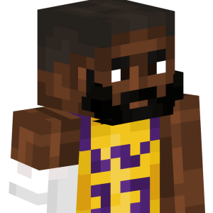 Легендарный баскетболист в форме - Сбоку