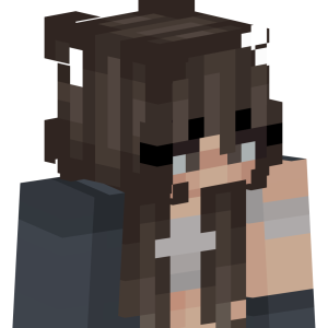 Шатенка с милыми ушками - Сбоку