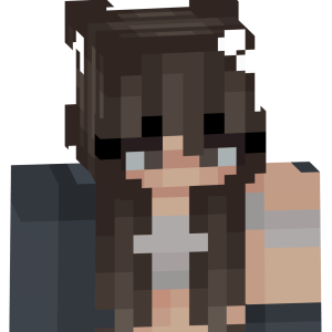 Шатенка с милыми ушками - Спереди