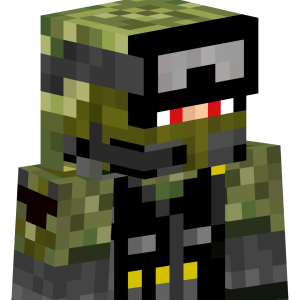 Тактический спецназовец в маске - Сбоку