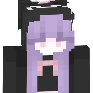 Лавандовая готическая принцесса - Спереди