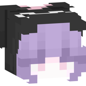 Лавандовая готическая принцесса - Голова