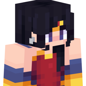 Амазонка с золотой диадемой - Сбоку