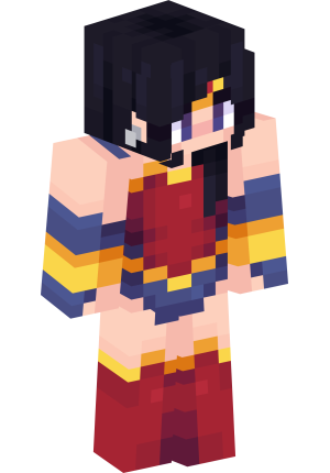 Амазонка с золотой диадемой