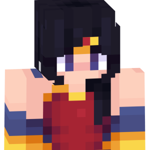 Амазонка с золотой диадемой - Спереди