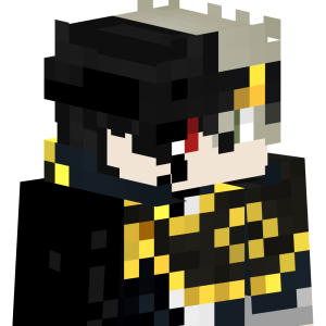 Черно-белый аниме-боец - Сбоку