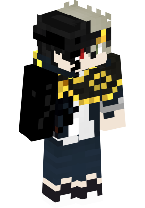 Черно-белый аниме-боец