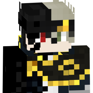 Черно-белый аниме-боец - Спереди