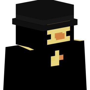 Стильный джентльмен в котелке - Сбоку