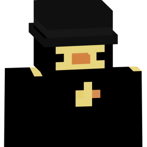 Стильный джентльмен в котелке - Спереди