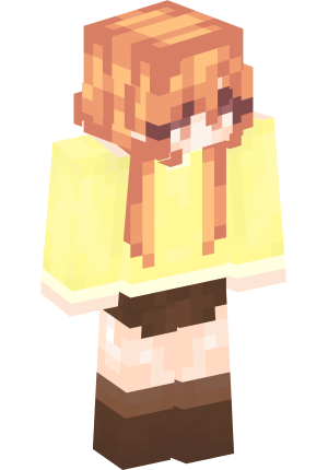 Солнечная аниме-девушка