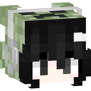 Мятная стримерша в наушниках - Голова