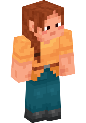 Милая девушка с косой