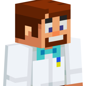 Веселый доктор в бабочке - Сбоку