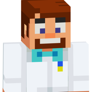 Веселый доктор в бабочке - Спереди