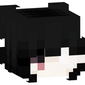 Черноглазая школьница в галстуке - Голова