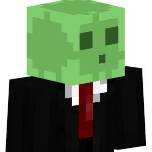 Слизневый агент в костюме - Сбоку