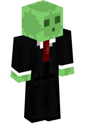 Слизневый агент в костюме