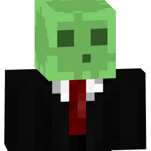 Слизневый агент в костюме - Спереди