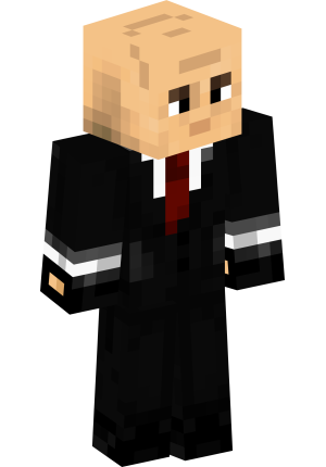 Строгий агент в костюме