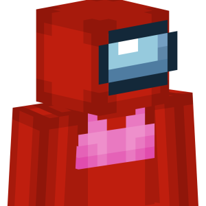 Красный космонавт в розовом - Сбоку