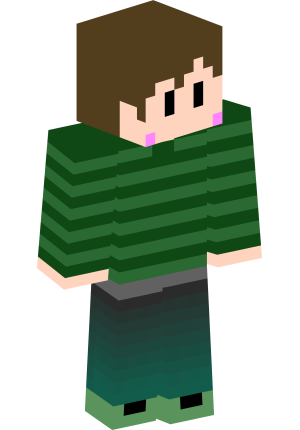 Милый паренёк в полосатом