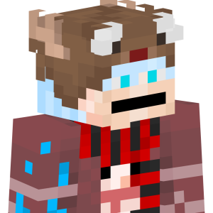 Зимний лисенок в шарфе - Сбоку