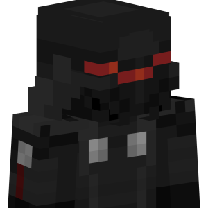 Черный фантом в броне - Сбоку