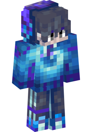 Неоновый сумрачный худи