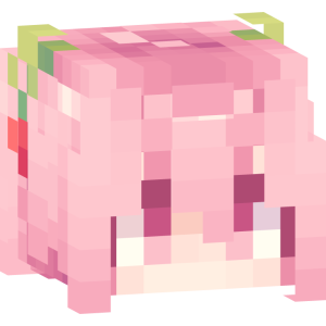 Цветочная нимфа с вишнями - Голова