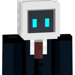 Цифровой агент в костюме - Спереди