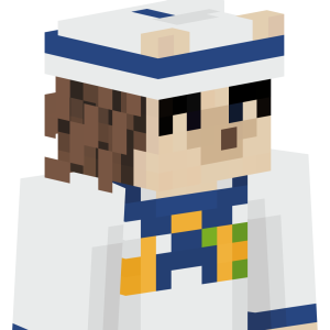 Морской мишка в бескозырке - Сбоку