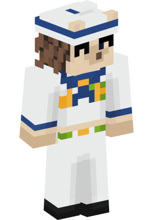 Морской мишка в бескозырке