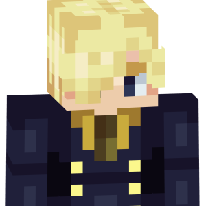 Светловолосый джентльмен в мундире - Спереди