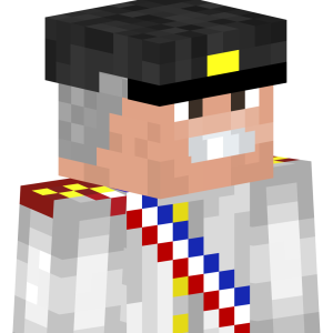 Бравый полковник в фуражке - Сбоку