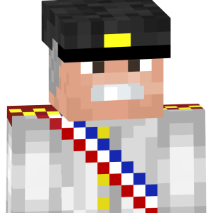 Бравый полковник в фуражке - Спереди