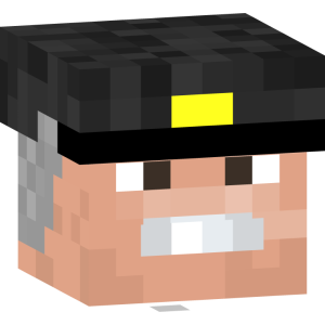 Бравый полковник в фуражке - Голова