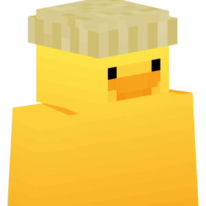 Уютный желтый утенок - Сбоку