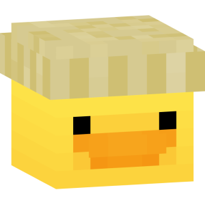 Уютный желтый утенок - Голова