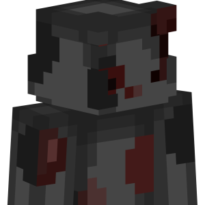 Мрачный призрачный силуэт - Сбоку