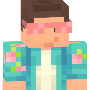 Отпускной стиляга в очках - Спереди