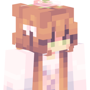 Цветочная нимфа в пастели - Сбоку